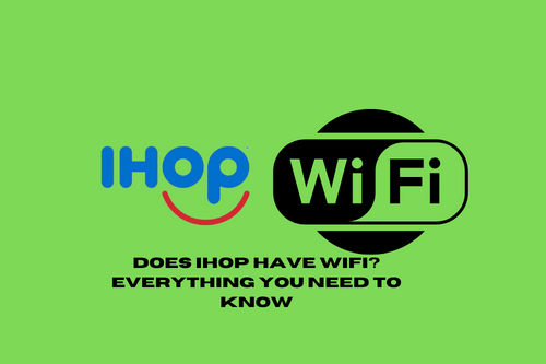 does ihop have wifi?